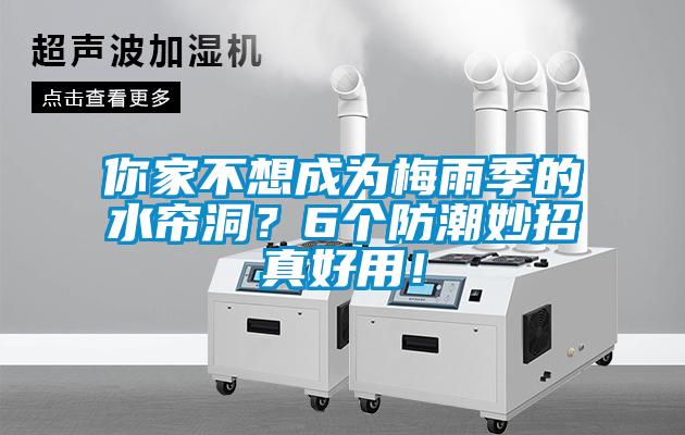 你家不想成为梅雨季的水帘洞？6个防潮妙招真好用！