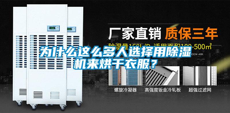 为什么这么多人选择用茄子视频懂你更多在线观看来烘干衣服？