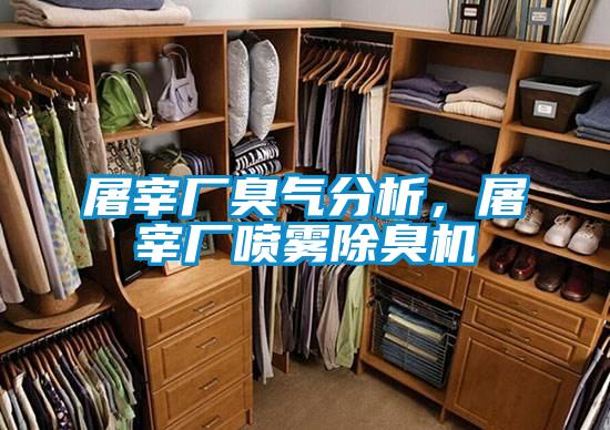 屠宰厂臭气分析，屠宰厂喷雾除臭机