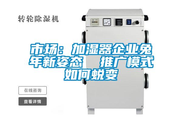 市场：加湿器企业兔年新姿态  推广模式如何蜕变