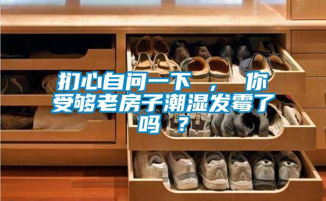 扪心自问一下 ， 你受够老房子潮湿发霉了吗 ？