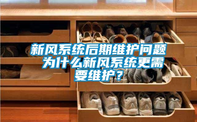 新风系统后期维护问题 为什么新风系统更需要维护？