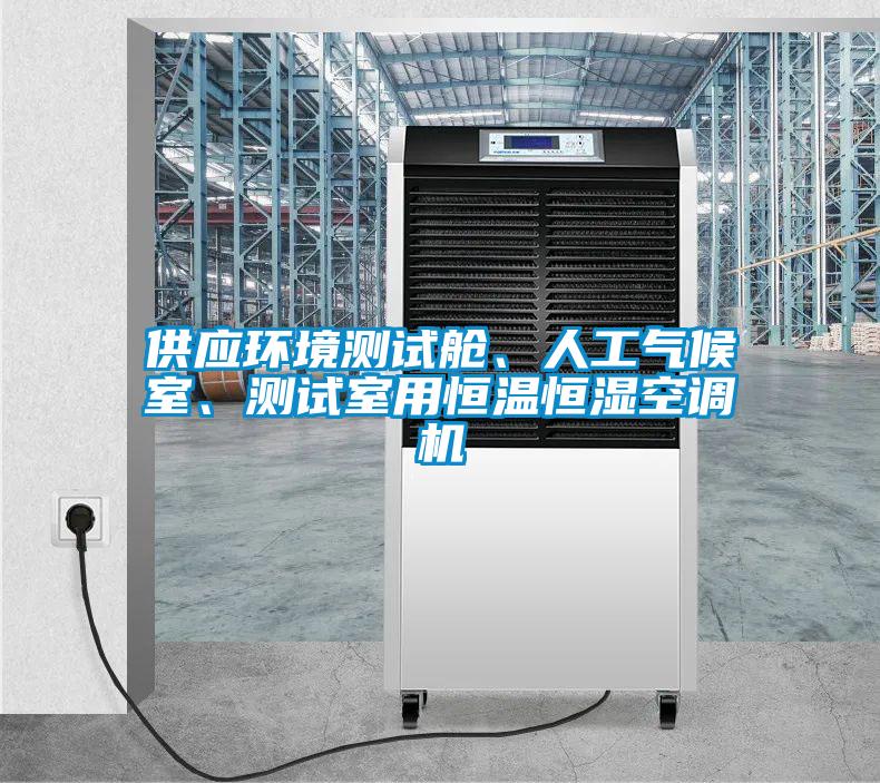 供应环境测试舱、人工气候室、测试室用恒温恒湿空调机