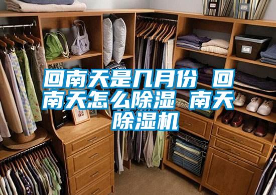 回南天是几月份 回南天怎么除湿 南天 茄子视频懂你更多在线观看