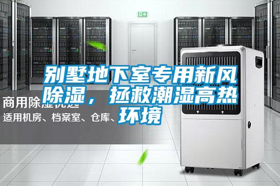 别墅地下室专用新风除湿，拯救潮湿高热环境