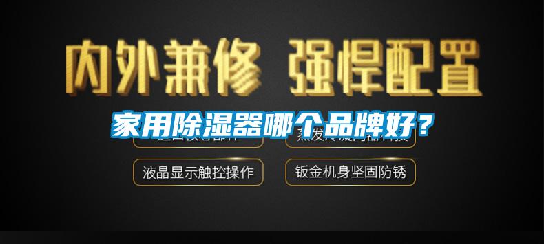 家用除湿器哪个品牌好？