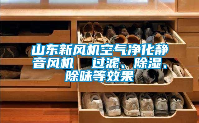 山东新风机空气净化静音风机  过滤、除湿、除味等效果