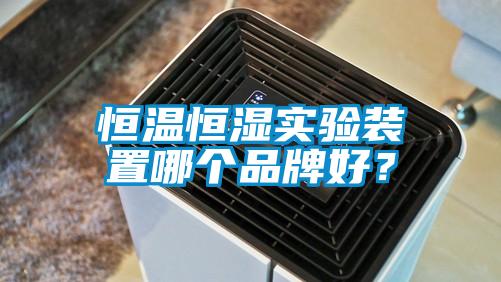 恒温恒湿实验装置哪个品牌好？