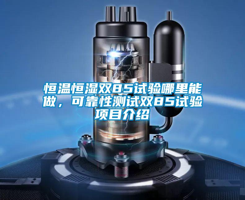 恒温恒湿双85试验哪里能做，可靠性测试双85试验项目介绍