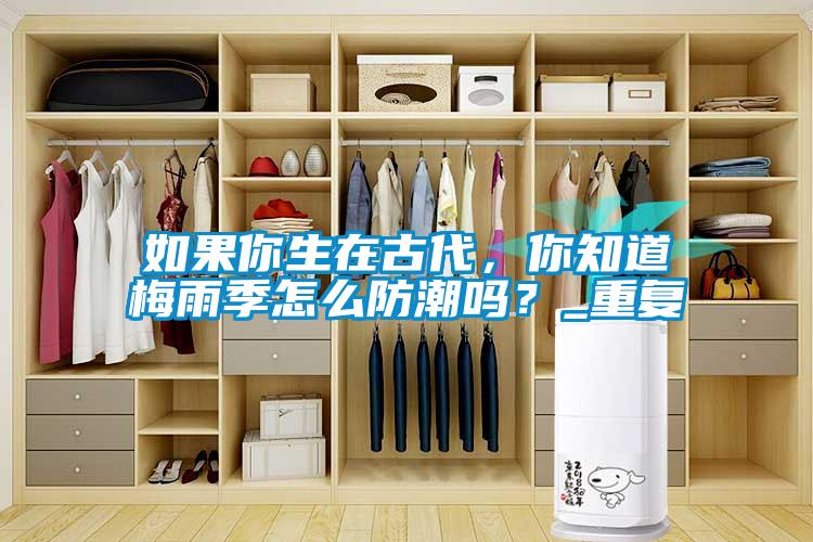 如果你生在古代，你知道梅雨季怎么防潮吗？_重复