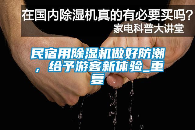 民宿用茄子视频懂你更多在线观看做好防潮，给予游客新体验_重复