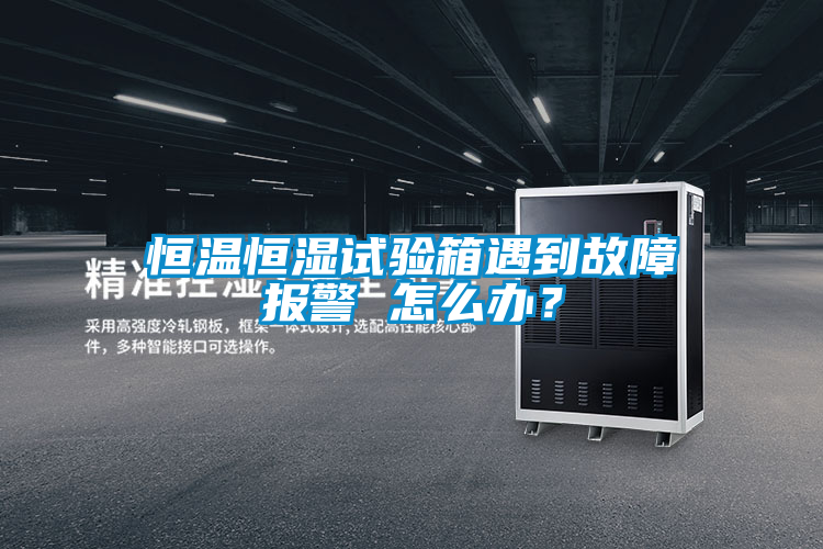 恒温恒湿试验箱遇到故障报警 怎么办？