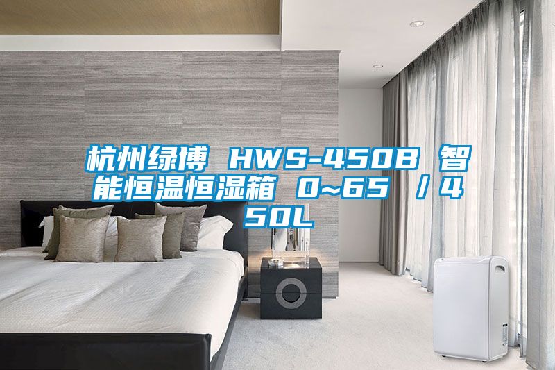杭州绿博 HWS-450B 智能恒温恒湿箱 0~65℃/450L