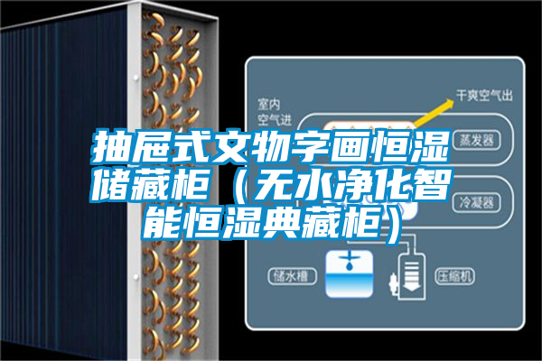 抽屉式文物字画恒湿储藏柜(无水净化智能恒湿典藏柜)