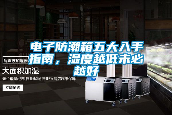 电子防潮箱五大入手指南，湿度越低未必越好