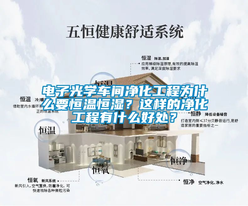 电子光学车间净化工程为什么要恒温恒湿？这样的净化工程有什么好处？