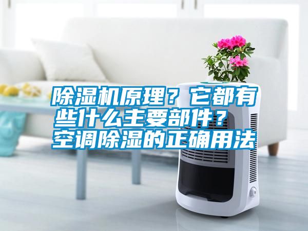 茄子视频懂你更多在线观看原理？它都有些什么主要部件？ 空调除湿的正确用法