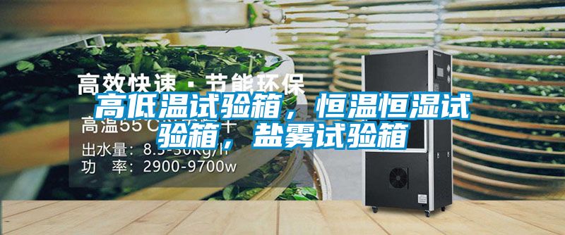 高低温试验箱，恒温恒湿试验箱，盐雾试验箱