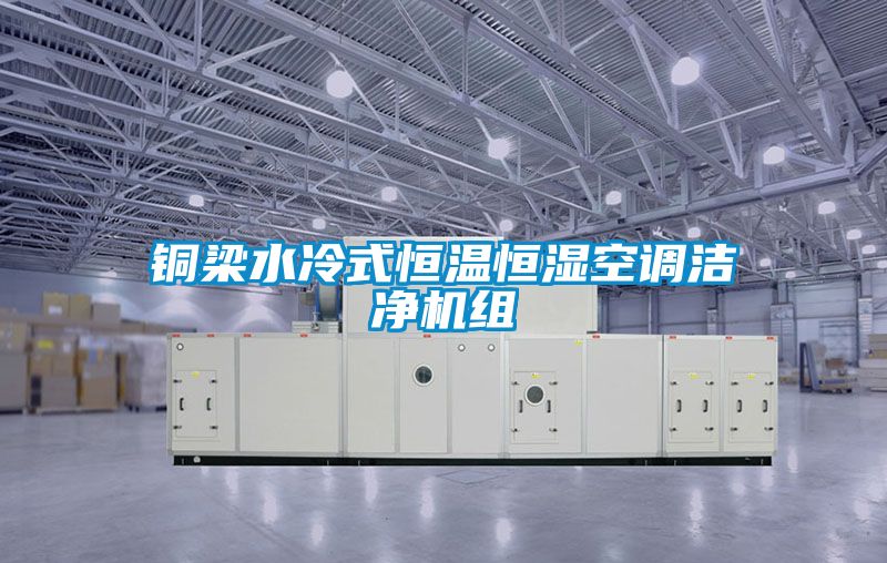 铜梁水冷式恒温恒湿空调洁净机组