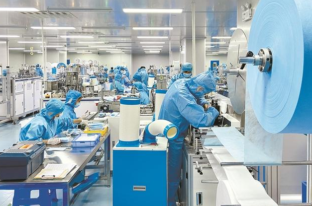 口罩生产车间降温茄子黄色电影